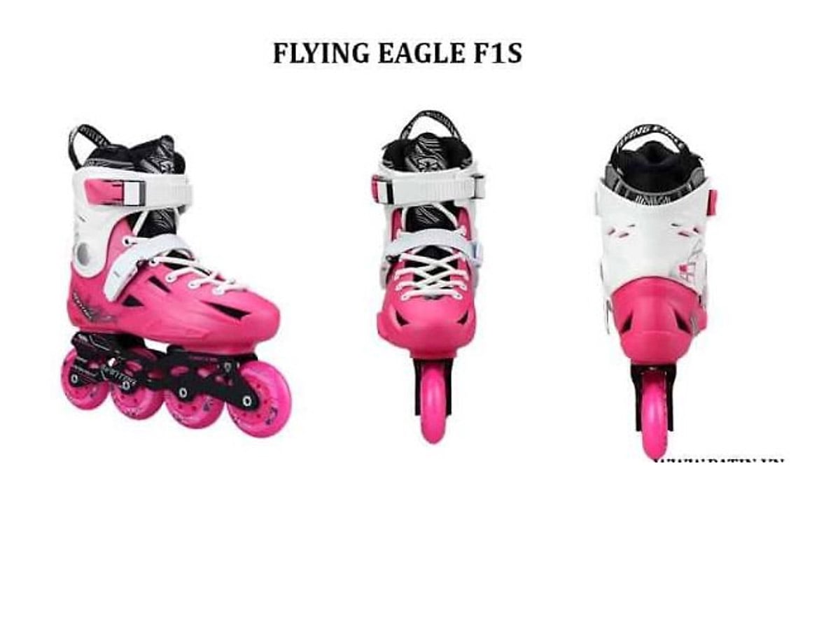 Giày patin Flying Eagle F1S màu hồng