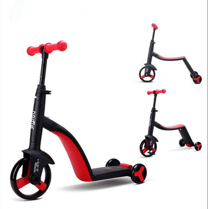 scooter nadle 3in1 màu đỏ