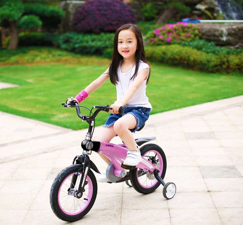 xe đạp Jianer s1 màu hồng