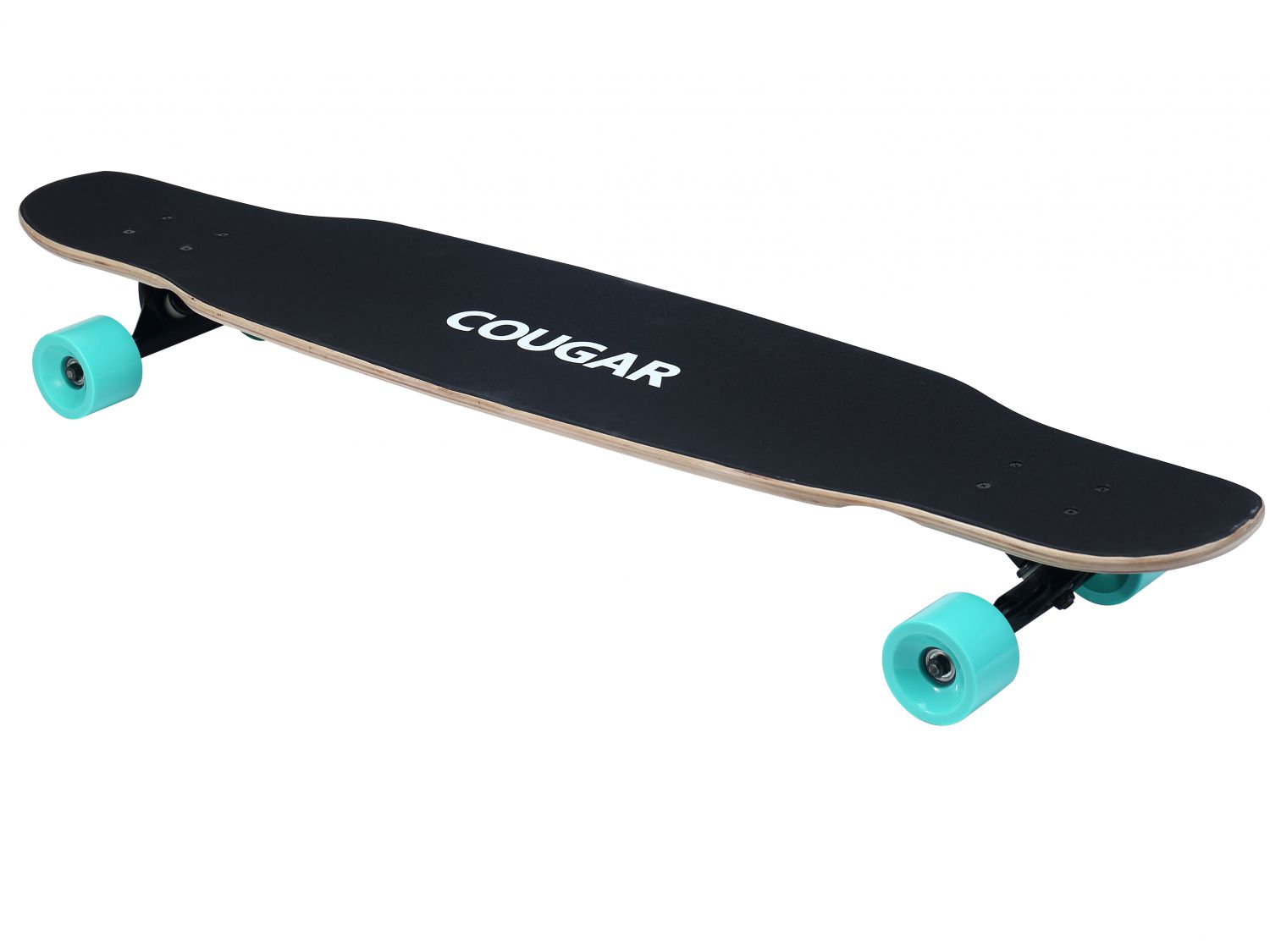 ván trượt longboard màu xanh đen chính hãng